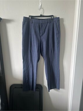 Nine West Navy Blue Boot-Cut Dress Pants